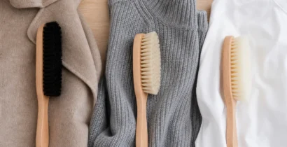 洋服ブラシは手入れする一着から決める　毛丈・柄・衣類素材の確認点